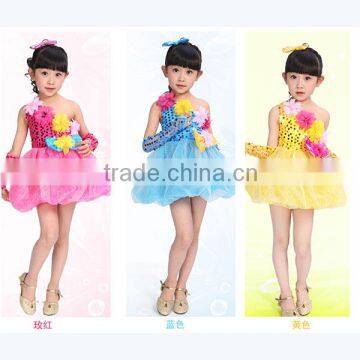 Wholesale girls christmas dance costumes modern dance costumes for kids dance costume for christmas