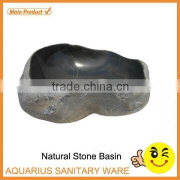 Freestanding Bathroom Natural River Stone Sink