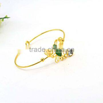 New Fashion Girls Tops Jewelry Gold Models Bracelet Metal Butterfly Charms Bracelet photo-2