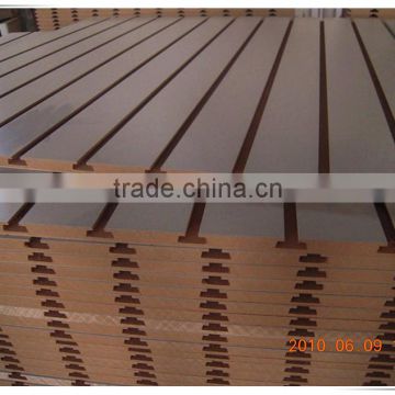 low price of slotted melamine board