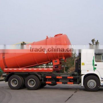 Chinese trucks low price sale!! SINOTRUK HOWO sludge suction tank truck for sale