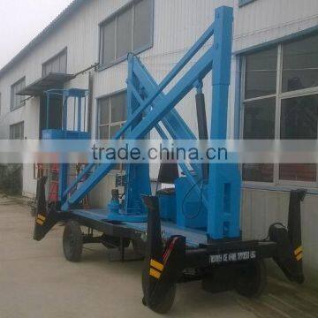 Hydraulic mobile boom lift / Crank arm lift platform