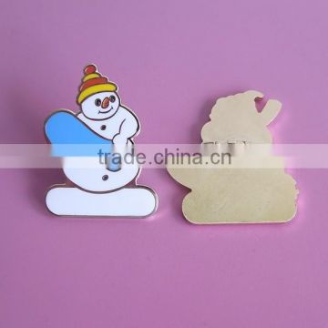 christmas snowman lapel pins