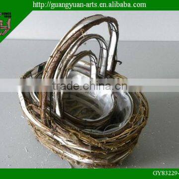 wicker baskets home decoration natural crafts