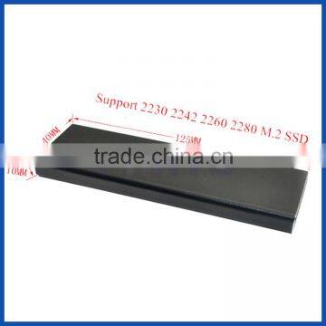 USB3.1 Gen 2 10 Gbps to 2280 M.2 NGFF B Key SATA Based Type SSD Case M.2 SSD Enclosure photo-3