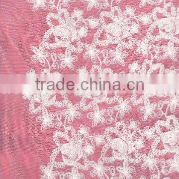 Textronic lace fabric/fancy design lace fabric