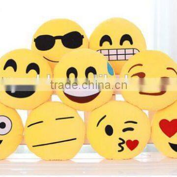 Emoji pillows cushions/ Wholesale emoji pillow/ Emoji plush toy