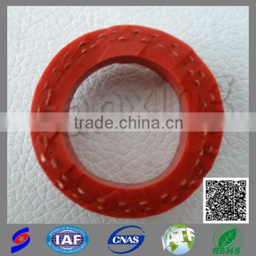 red silicone tubing