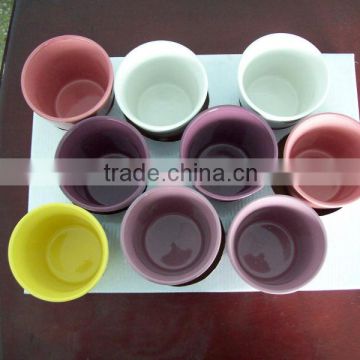 Factory customize various Chinese cheap color porcelain flower vase