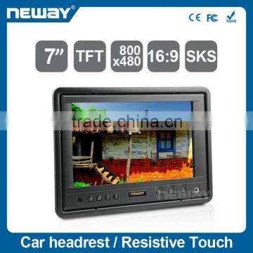 7" TFT LCD Touch Screen PC Monitor with HDMI Port Optional