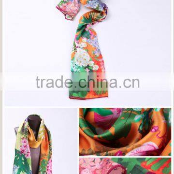 100% silk ladies scarf, silk scarf