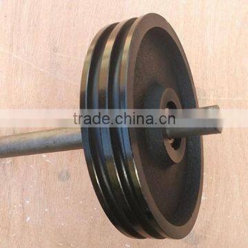 Elevator Spare Parts/Elevator Rope Roller with 2 Grooves/3 Grooves/200mm/100mm