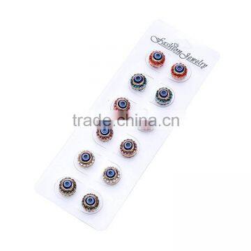 Crystal Gifts The New Muslim Scarf Accessories Mixed Colors Rhinestone Magnet Brooch PDJ0083 photo-2