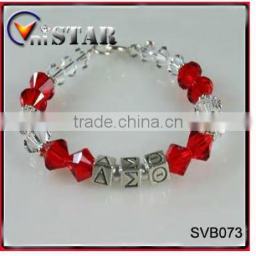 Wholesale vnistar DST glass beads stone bracelets adjustable divine jewelry for girls and women