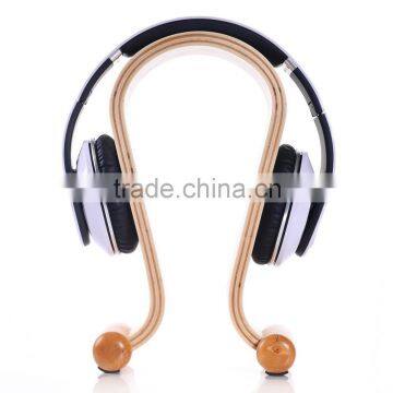 Hot Sale Wooden Headset Hanger, Wood Stand, Suitable All Headphone Size, Sound Stand, HeadSet Rack Display Hanger photo-3