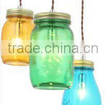 Modern Manpower Blown Glass Pendant Light photo-2
