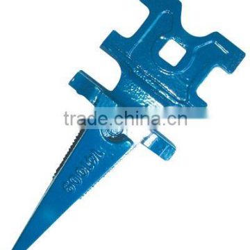 cast ductile iron knife guard for combine harvester