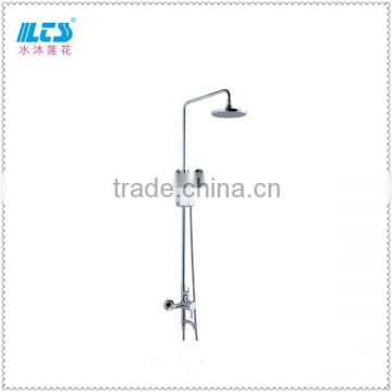 Single handle rain shower system mixer surface mounted mixer shower