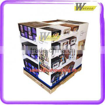 Photo frame promotional cardboard pallet display