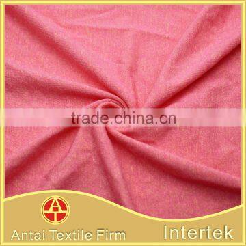 Breathable yarn dyed polyester viscose elastane jersey fabric for headband