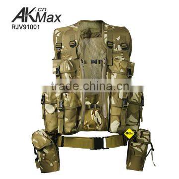 Woodland Camouflage PLCE Combat Tactical Vest