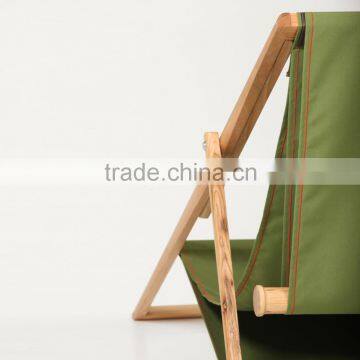 XZ Shape Folding Wooden Beach Chair Backpack photo-5