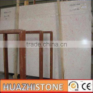 xiamen new polished verona white artificial marble slab