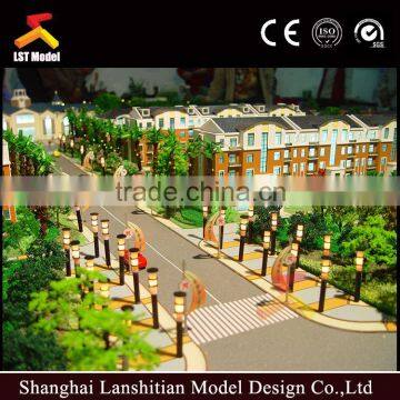 high quality scale building model of appartment building