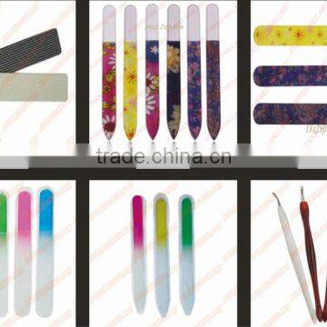 2014 new durable lifetime glass acrylic nail file/fashionable glass nail file/permanent glass nail file