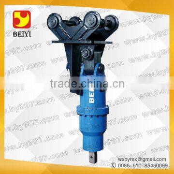 hydraulic drilling head for agricultural machinery