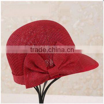QXSH0060A Fashion Straw Hat for Women Summer Beach Hat Visor photo-4
