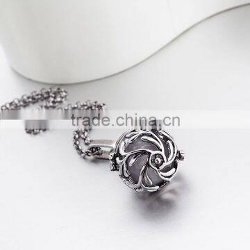 OEM Gold Filigree Cage Pregnancy Necklace photo-5