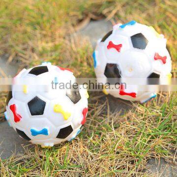 bones pattern mini pet sports football toys