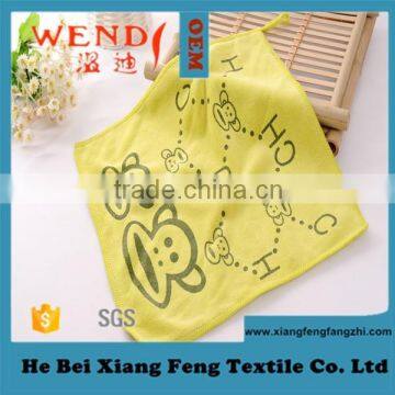 Good Quality Microfiber Sanding Printing Hand Face Square Towel 6087 Wendy Brand Made in China Gaoyang Town