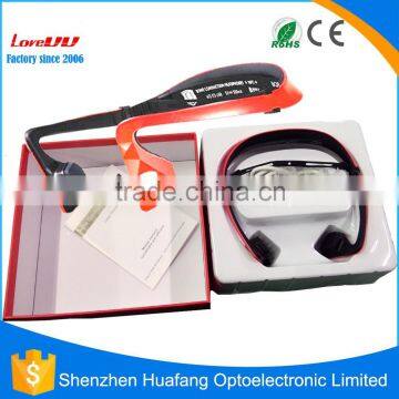 Latest product bluetooth headset Bone conduction vibrator wireless headphone