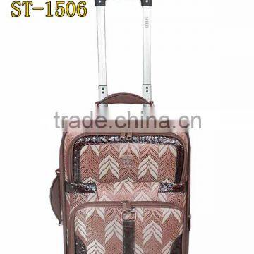 3 or 4 pcs per set high quality trolley luggage bag