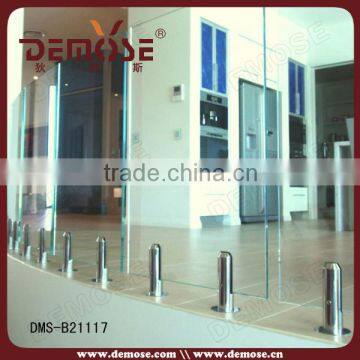 tempered glass terrace balustrade/ cheap balustrade from DEMOSE