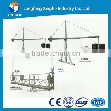 zlp630 suspended lifting scaffolding / cleaning machine/ temporary suspended hoist platform / construction cradle gondola