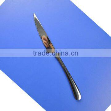 2014 porcelain steak knife ,stainless steel new products, sharp meat knife