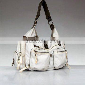 010316-Popular fashion branded nylon bag,fashion nylon hobo bag