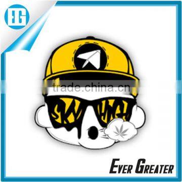 Custom high quality cartoon vinyl stickers waterproof window sticker promotional gift