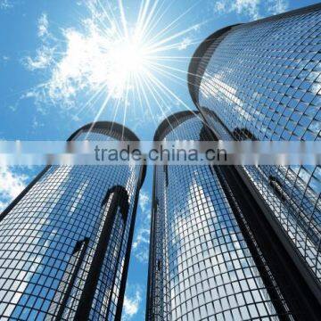 aluminum glass facade building