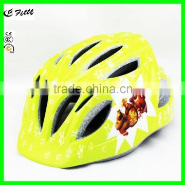 fashionable professional kid child children sporting skating bike bicycle helmet