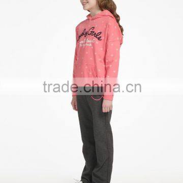 65% Polyester 35% Cotton Hoodies , Lightweight Children Coat Sweatshirt ,Custom Printed Kids Girls Pullover Hoodies photo-4
