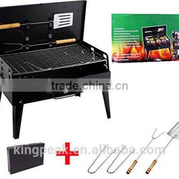 2015 Best Selling Folding BLACK BBQ BARBECUE GRILL/portable bbq grill/Foldable barbecue grill/PORTABLE CHARCOAL TRAVEL PICNIC