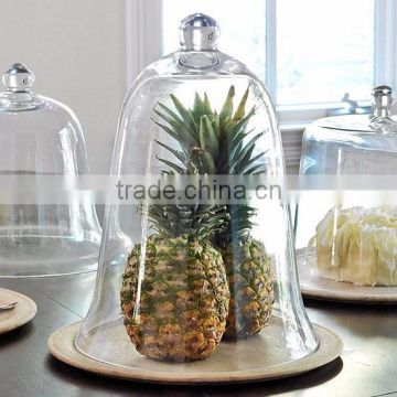 Glass Dome, Cake Storage Glass Dome, Glass Belljar Dome