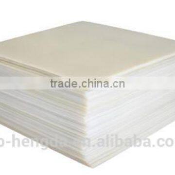 thin silicone rubber sheet manufacture