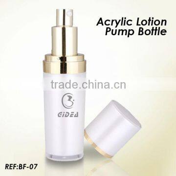 30ml 50ml 80ml 120ml acrylic lotion pump bottle