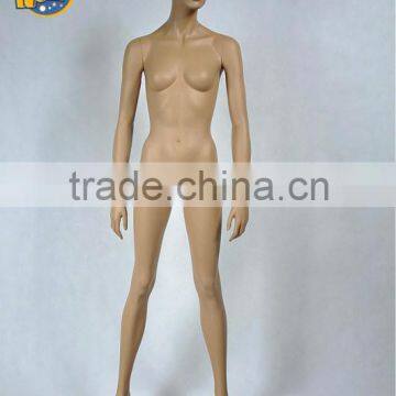 (942) fiberglass fleshtone make up mannequin