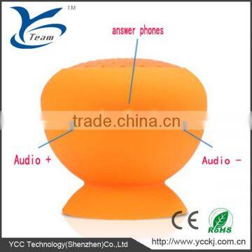 2014 alibaba China supplier Silicon bluetooth wirelss mushroom bluetooth speaker wholesale cheap price